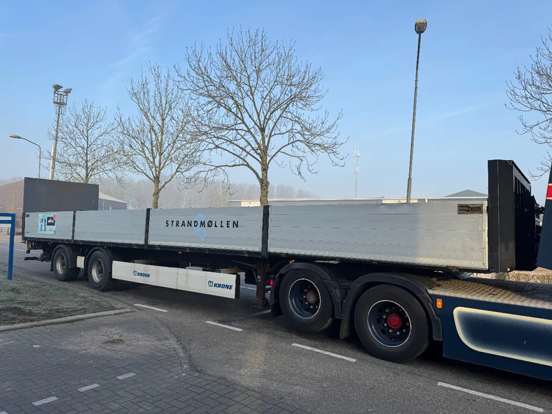 Krone SZ - 2 AXLE BPW + STEERING + ZEPRO Z 2500-150 MA LIFT - Platvorm/ Madelpoolhaagis: pilt 1 Krone SZ - 2 AXLE BPW + STEERING + ZEPRO Z 2500-150 MA LIFT - Platvorm/ Madelpoolhaagis: pilt 1