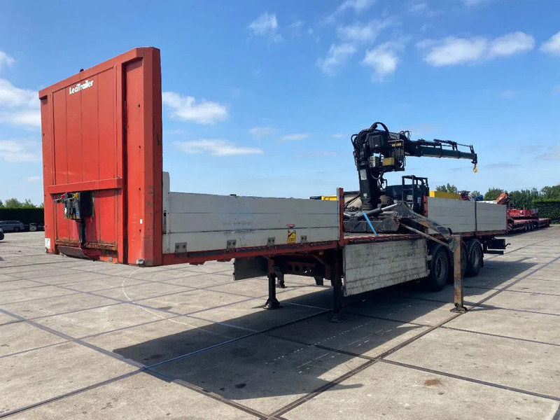 Lecitrailer MET HIAB R165 F3 - Platvorm/ Madelpoolhaagis: pilt 1 Lecitrailer MET HIAB R165 F3 - Platvorm/ Madelpoolhaagis: pilt 1