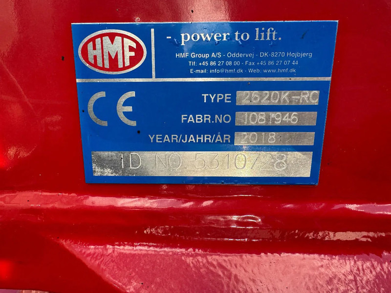 Kraanaga veoauto MAN TGA 35.440 8X2 - EURO 4 + HMF 2620K-RC 2018! + REMOTE + HYDRAUTO CABLE LIFT + LIFTING AXLE: pilt 7