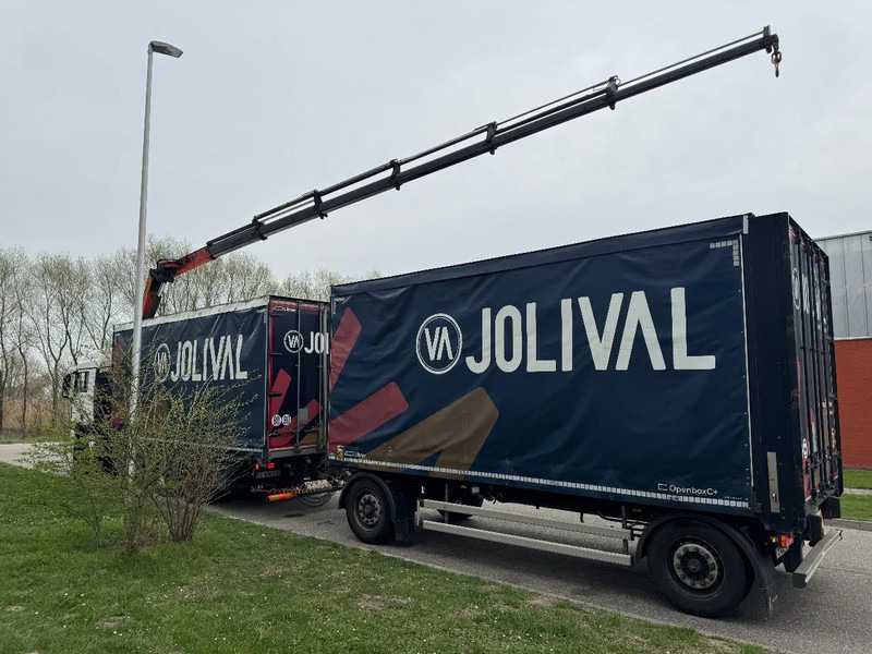 MAN TGX 26.480 6X2 - EURO 6 + PALFINGER PK20002 + REMOTE + LECITRAILER HANGER - Tent veoauto, Kraanaga veoauto: pilt 3 MAN TGX 26.480 6X2 - EURO 6 + PALFINGER PK20002 + REMOTE + LECITRAILER HANGER - Tent veoauto, Kraanaga veoauto: pilt 3