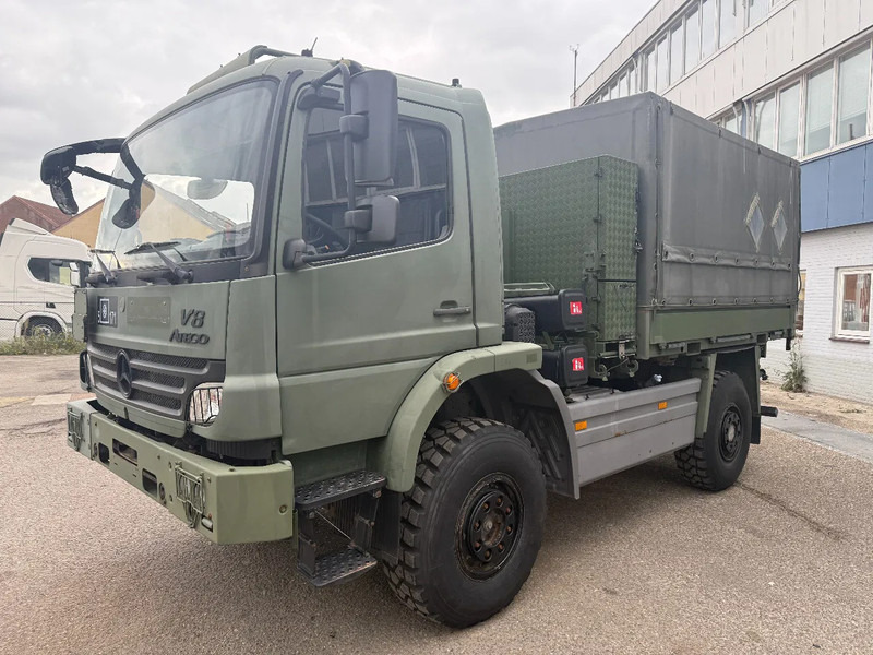 Mercedes-Benz ATEGO 1018 A 4X4 ONLY 63965 KM - Tent veoauto: pilt 1 Mercedes-Benz ATEGO 1018 A 4X4 ONLY 63965 KM - Tent veoauto: pilt 1
