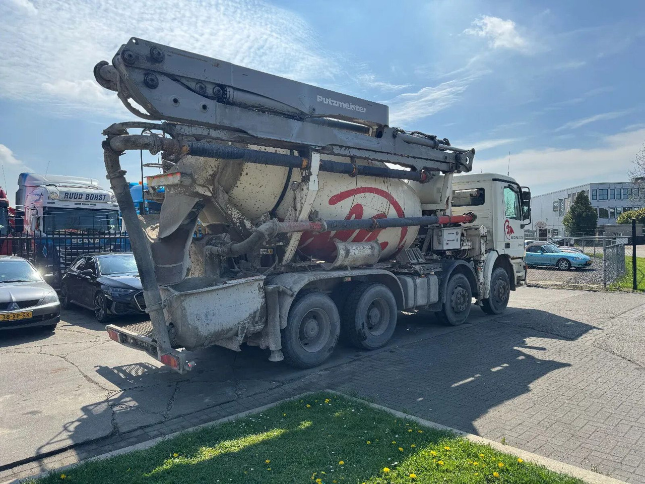Betoonipump Mercedes-Benz Actros 3240 8X4 FULL STELL PUTZMEISTER 24 METER: pilt 6
