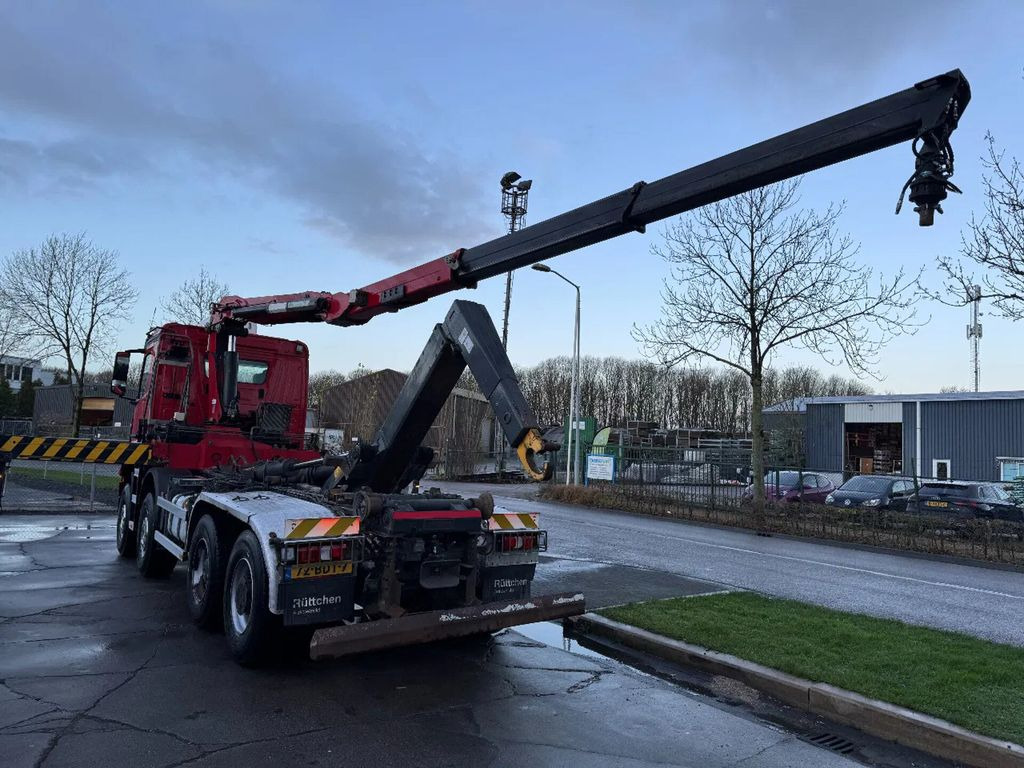 Konkstõstukiga veoauto, Kraanaga veoauto Mercedes-Benz Arocs 4145 8X4 - HMF 2243-Z2 CRANE + REMOTE + HY: pilt 9
