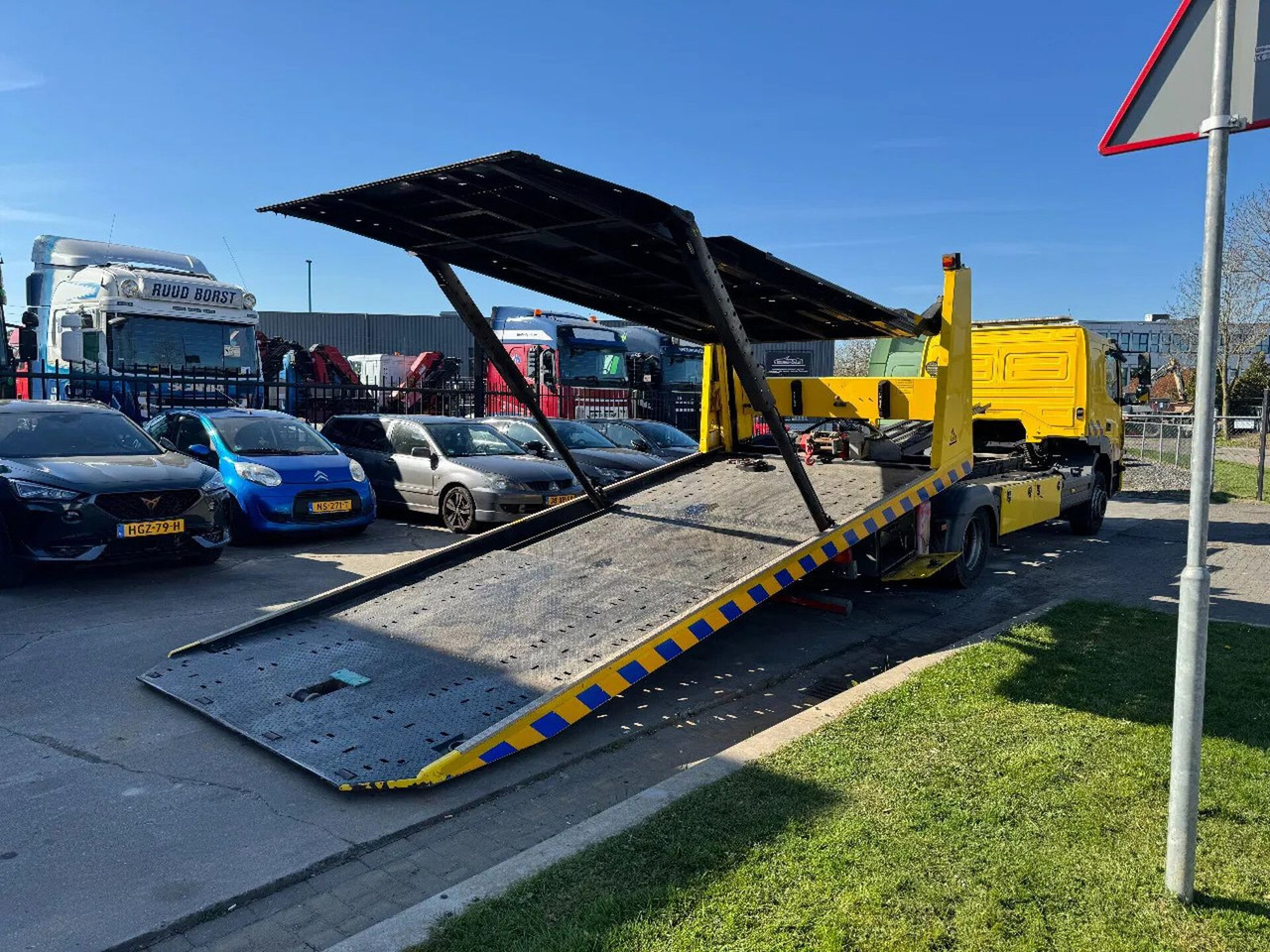 Mercedes-Benz Atego 1524 4X2 EURO 6 FALKOM DOUBLE DECK + WINCH - Puksiirauto: pilt 5 Mercedes-Benz Atego 1524 4X2 EURO 6 FALKOM DOUBLE DECK + WINCH - Puksiirauto: pilt 5