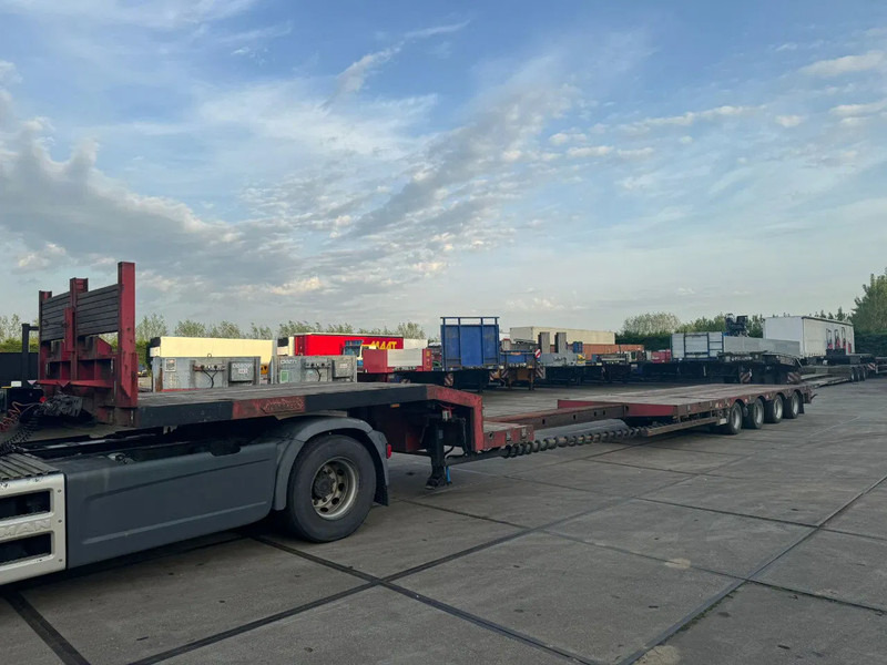 Nooteboom OSD-50-04V, 4 AXLE, 6,7 EXTENDABLE LAST 2 STEERING - Madal platvormpoolhaagis: pilt 1 Nooteboom OSD-50-04V, 4 AXLE, 6,7 EXTENDABLE LAST 2 STEERING - Madal platvormpoolhaagis: pilt 1