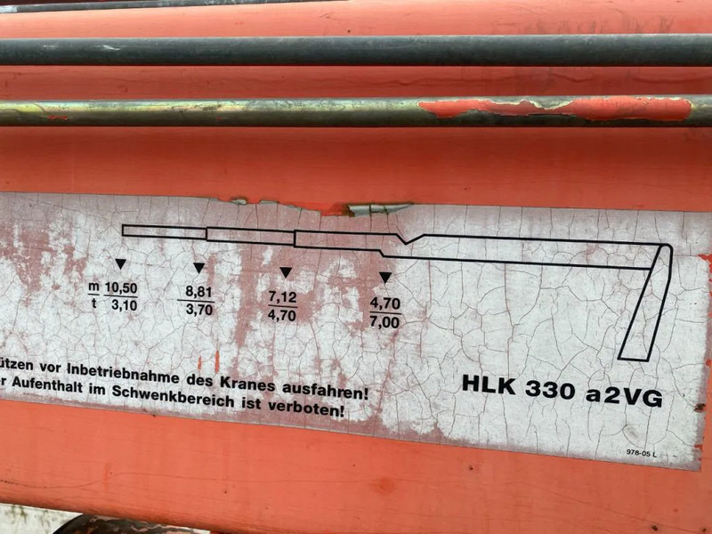 Orthaus 2 ASSIGE STEERING AXEL MKG HLK 330 VG CRANE - Platvorm/ Madelpoolhaagis: pilt 4 Orthaus 2 ASSIGE STEERING AXEL MKG HLK 330 VG CRANE - Platvorm/ Madelpoolhaagis: pilt 4