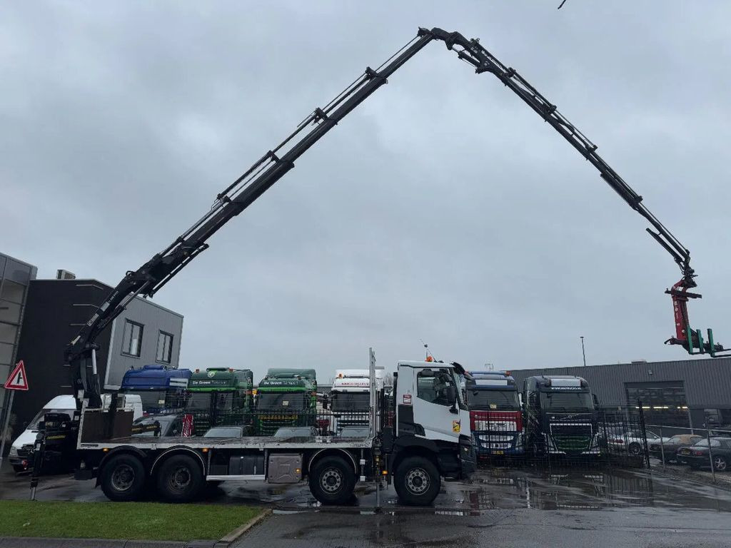 Renault C430 8X4 - EURO 6 + HIAB 288 E-5 + JIB 70X-4 + R - Kraanaga veoauto, Madelveok/ Platvormveok: pilt 1 Renault C430 8X4 - EURO 6 + HIAB 288 E-5 + JIB 70X-4 + R - Kraanaga veoauto, Madelveok/ Platvormveok: pilt 1