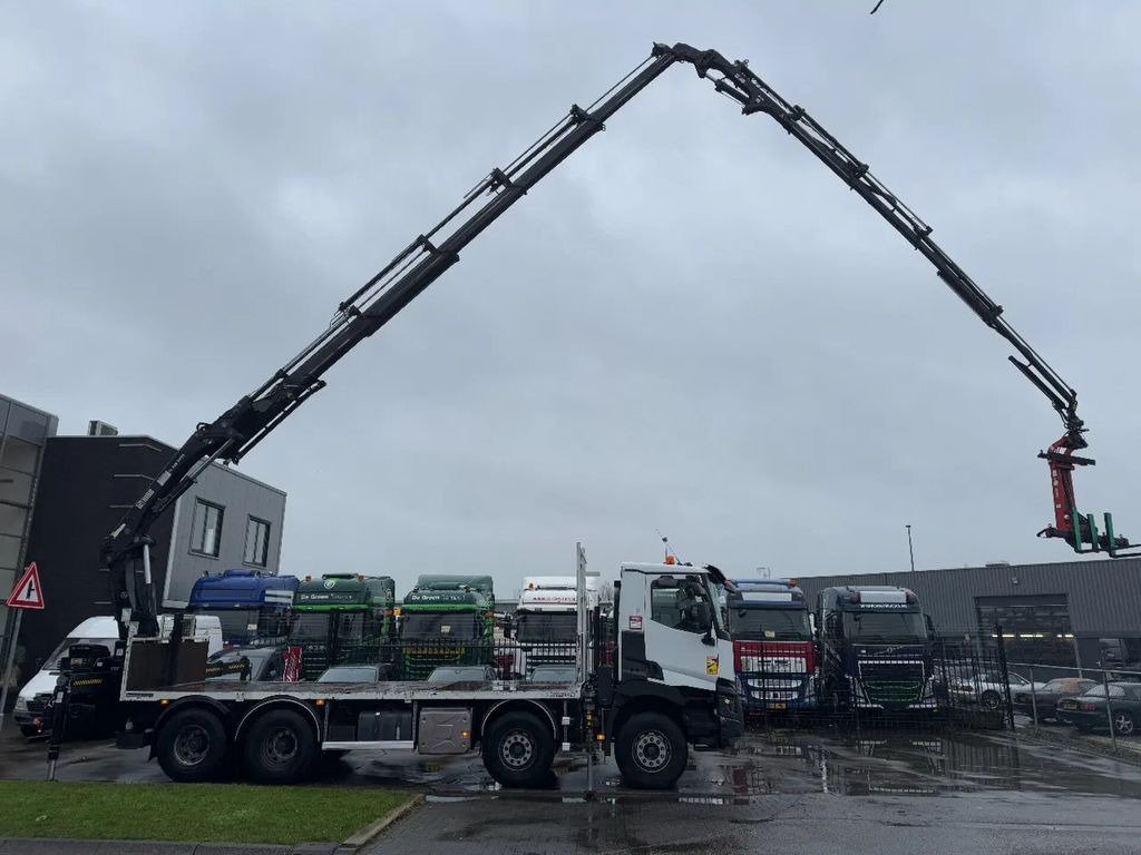 Renault C430 8X4 - EURO 6 + HIAB 288 E-5 + JIB 70X-4 + R - Madelveok/ Platvormveok, Kraanaga veoauto: pilt 2 Renault C430 8X4 - EURO 6 + HIAB 288 E-5 + JIB 70X-4 + R - Madelveok/ Platvormveok, Kraanaga veoauto: pilt 2