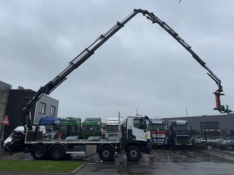 Renault C430 8X4 - EURO 6 + HIAB 288 E-5 + JIB 70X-4 + REMOTE + FULL STEEL SUSP. - Madelveok/ Platvormveok, Kraanaga veoauto: pilt 2 Renault C430 8X4 - EURO 6 + HIAB 288 E-5 + JIB 70X-4 + REMOTE + FULL STEEL SUSP. - Madelveok/ Platvormveok, Kraanaga veoauto: pilt 2