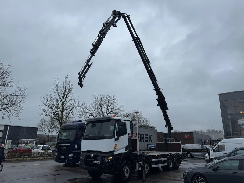 Renault C430 8X4 - EURO 6 + HIAB 288 E-5 + JIB 70X-4 + REMOTE + FULL STEEL SUSP. TÜV TILL 12-2025 - Kraanaga veoauto: pilt 3 Renault C430 8X4 - EURO 6 + HIAB 288 E-5 + JIB 70X-4 + REMOTE + FULL STEEL SUSP. TÜV TILL 12-2025 - Kraanaga veoauto: pilt 3