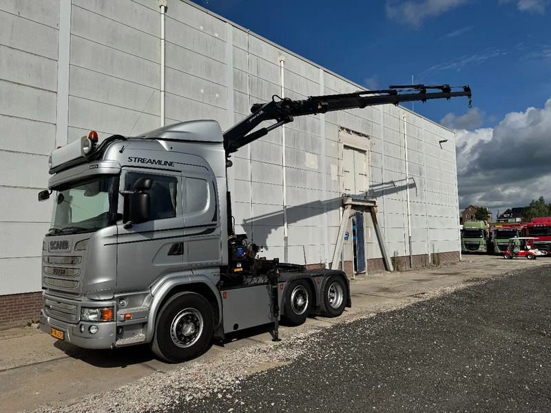 Scania R450 6X2 HMF 2120 K5 + REMOTE CONTROL - Sadulveok: pilt 1 Scania R450 6X2 HMF 2120 K5 + REMOTE CONTROL - Sadulveok: pilt 1