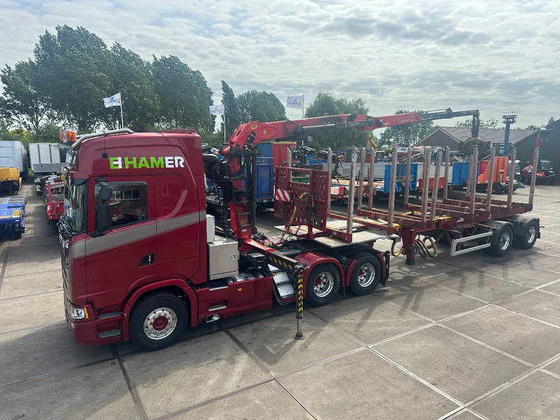 Scania S650 V8, EPSILON S290 Z 96. DOLL TRAILER 2 AXLE FORCED STEERING, 4,5 M EXTENDABLE, APK 04-2026 - Sadulveok: pilt 1 Scania S650 V8, EPSILON S290 Z 96. DOLL TRAILER 2 AXLE FORCED STEERING, 4,5 M EXTENDABLE, APK 04-2026 - Sadulveok: pilt 1