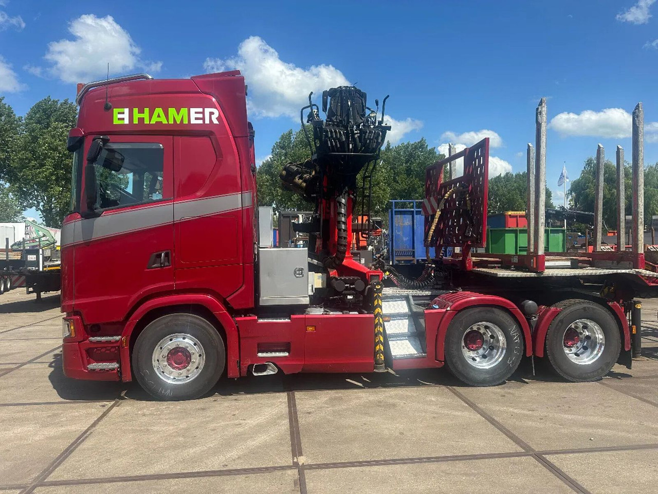 Scania S650 V8, EPSILON S290 Z 96. DOLL TRAILER 2 AXLE - Sadulveok: pilt 3 Scania S650 V8, EPSILON S290 Z 96. DOLL TRAILER 2 AXLE - Sadulveok: pilt 3