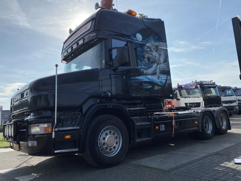 Scania T164-580 V8 6X2 + RETARDER + KIEPHYDRAULIEK - EURO 3 - MANUAL GEAR - Sadulveok: pilt 5 Scania T164-580 V8 6X2 + RETARDER + KIEPHYDRAULIEK - EURO 3 - MANUAL GEAR - Sadulveok: pilt 5