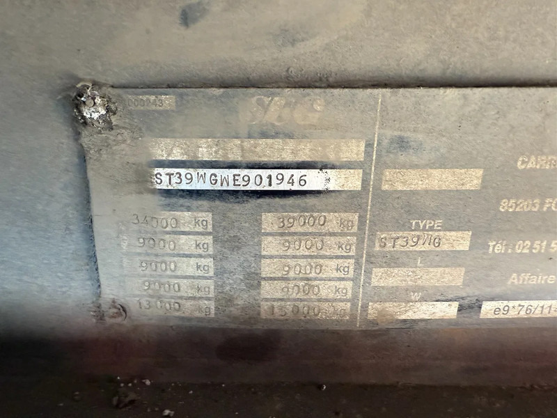 Külmutiga poolhaagis Samro ST39 - 3x BPW + THERMOKING SLX200 + DHOLLANDIA LIFT: pilt 17