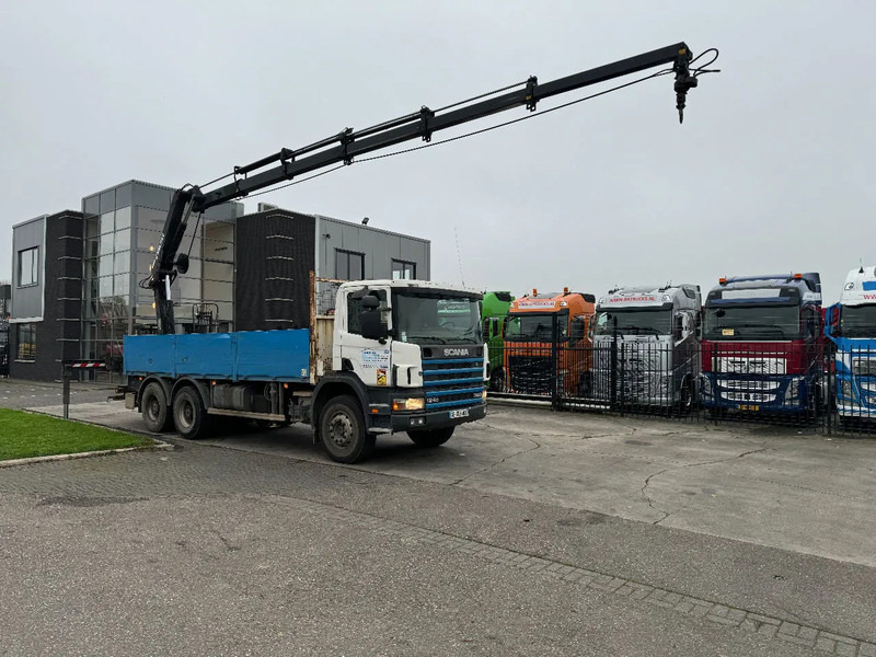 Scania P124-360 6X4 EURO 2 HIAB 200 C-5 ALL 2000 - Kraanaga veoauto: pilt 1 Scania P124-360 6X4 EURO 2 HIAB 200 C-5 ALL 2000 - Kraanaga veoauto: pilt 1