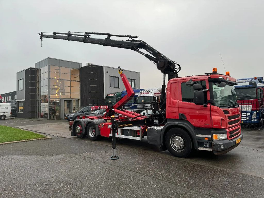 Scania P320 6X2 HIAB 144 CRANE + HIAB HOOK 20T + REMOTE - Konkstõstukiga veoauto, Kraanaga veoauto: pilt 1 Scania P320 6X2 HIAB 144 CRANE + HIAB HOOK 20T + REMOTE - Konkstõstukiga veoauto, Kraanaga veoauto: pilt 1