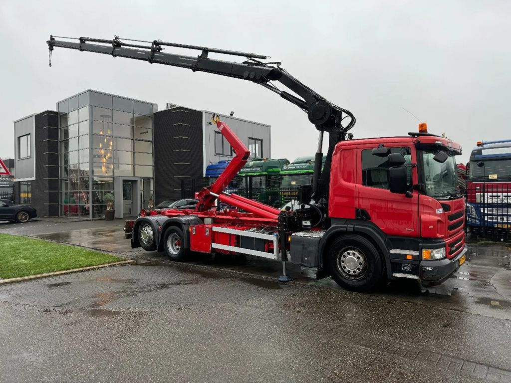 Scania P320 6X2 HIAB 20T + HIAB 144 E4 - Konkstõstukiga veoauto, Kraanaga veoauto: pilt 1 Scania P320 6X2 HIAB 20T + HIAB 144 E4 - Konkstõstukiga veoauto, Kraanaga veoauto: pilt 1