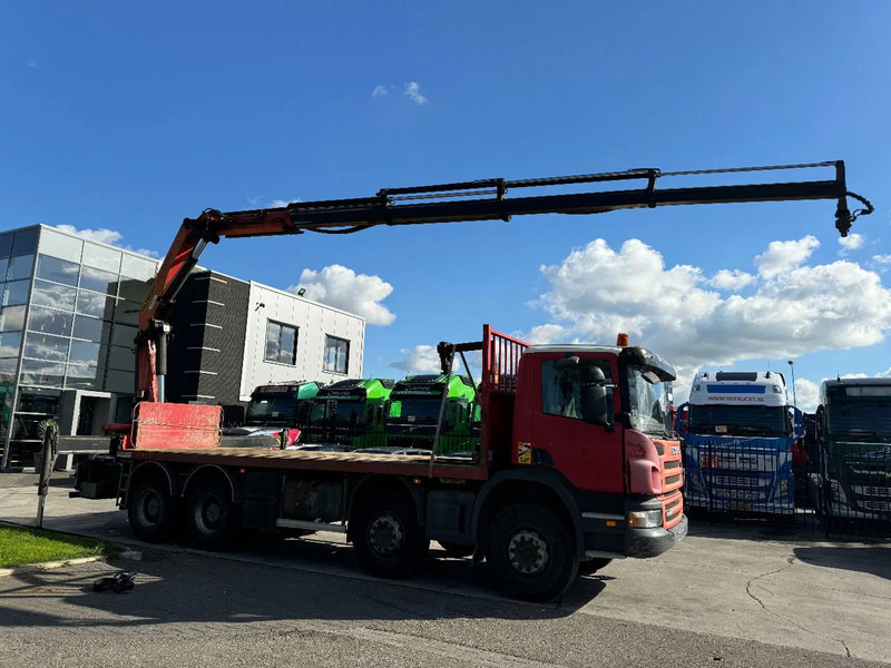Scania P360 8X4 - EURO 5 + PALFINGER PK22002-EH + REMOTE - Kraanaga veoauto: pilt 1 Scania P360 8X4 - EURO 5 + PALFINGER PK22002-EH + REMOTE - Kraanaga veoauto: pilt 1