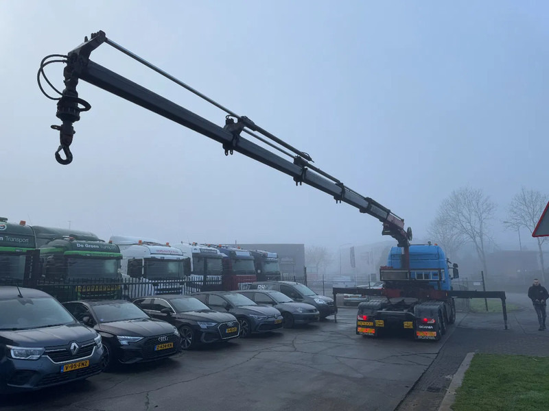 Scania P450 6X2 - EURO 6 + HMF 2620-K5 + REMOTE + LIFT AXLE - Kraanaga veoauto: pilt 4 Scania P450 6X2 - EURO 6 + HMF 2620-K5 + REMOTE + LIFT AXLE - Kraanaga veoauto: pilt 4