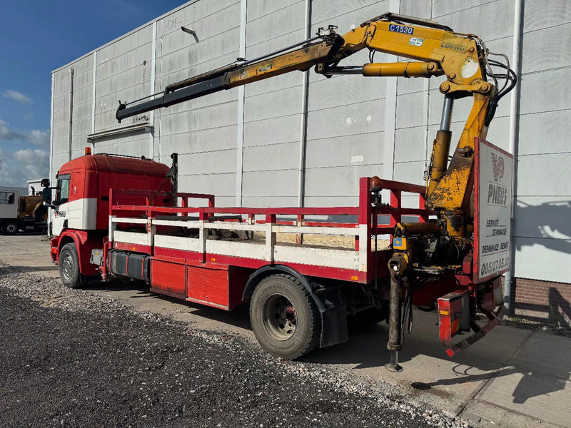 Scania P94-310 4X2 EURO 2 COPMA 1530 FULL STEEL - Kraanaga veoauto: pilt 4 Scania P94-310 4X2 EURO 2 COPMA 1530 FULL STEEL - Kraanaga veoauto: pilt 4