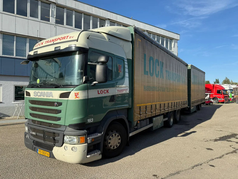 Scania R450 6X2 + DRACO AANHANGER 2010 TUV TILL 17-08-2026 - Tent veoauto: pilt 2 Scania R450 6X2 + DRACO AANHANGER 2010 TUV TILL 17-08-2026 - Tent veoauto: pilt 2