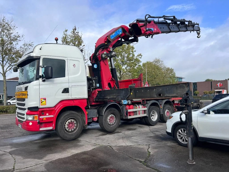 Scania R490 8X2 EURO 6 + EFFER 1750/4S + REMOTE - Kraanaga veoauto: pilt 3 Scania R490 8X2 EURO 6 + EFFER 1750/4S + REMOTE - Kraanaga veoauto: pilt 3