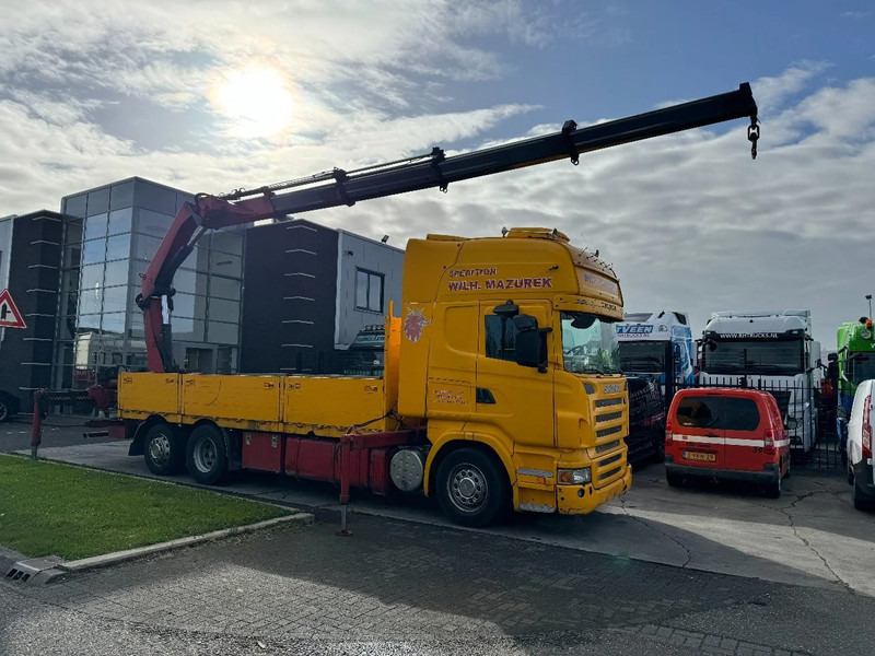 Scania R500 V8 6X2 EURO 5 + HIAB 377EP-4XS + REMOTE CONTROL + RETARDER - Kraanaga veoauto: pilt 1 Scania R500 V8 6X2 EURO 5 + HIAB 377EP-4XS + REMOTE CONTROL + RETARDER - Kraanaga veoauto: pilt 1