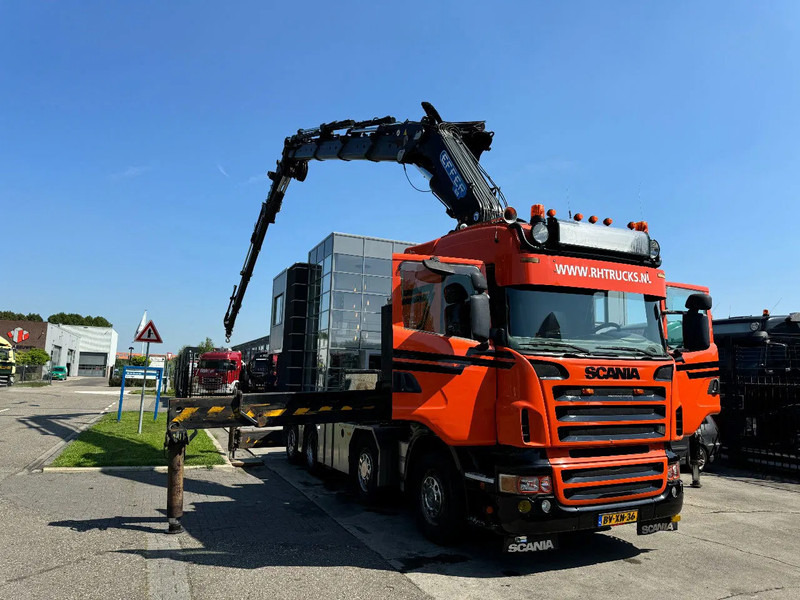 Scania R560 V8 8X2 + EFFER CRANE 1550 6S + FLYJIP 6XHYDR + REMOTE + WINCH - Kraanaga veoauto: pilt 3 Scania R560 V8 8X2 + EFFER CRANE 1550 6S + FLYJIP 6XHYDR + REMOTE + WINCH - Kraanaga veoauto: pilt 3