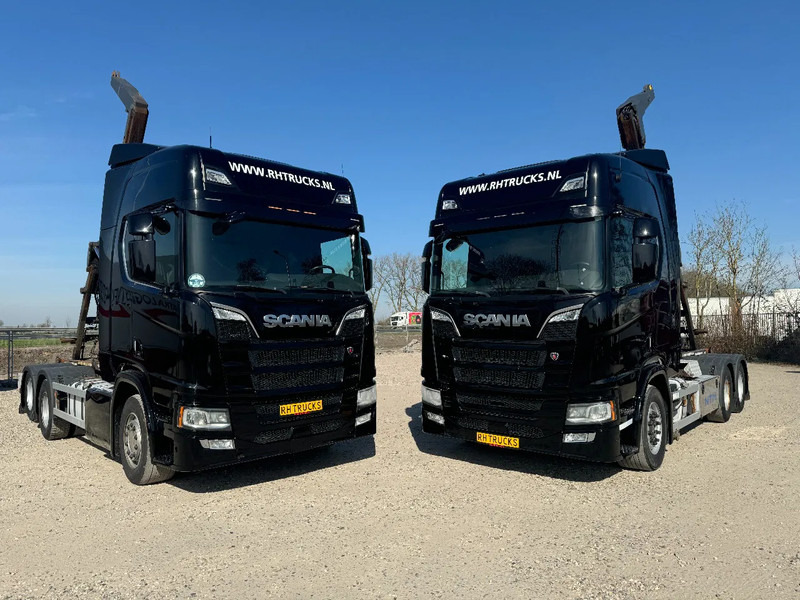 Scania R580 V8 6X2 VDL HOOK 20T RETARDER EURO 6 2 UNITS - Konkstõstukiga veoauto: pilt 1 Scania R580 V8 6X2 VDL HOOK 20T RETARDER EURO 6 2 UNITS - Konkstõstukiga veoauto: pilt 1