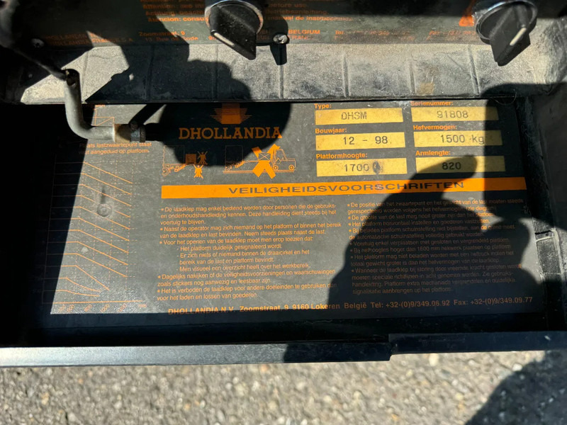 Külmutiga veoauto Volvo FH 12.420 4X2 EURO 3+ BURG HANGER + THERMO KING + DHOLLANDIA LIFT: pilt 14 Külmutiga veoauto Volvo FH 12.420 4X2 EURO 3+ BURG HANGER + THERMO KING + DHOLLANDIA LIFT: pilt 14