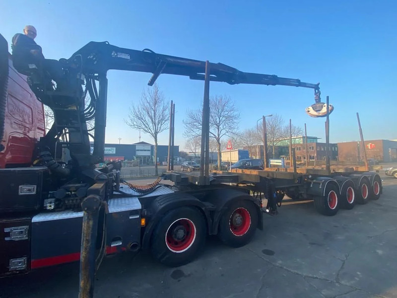 Volvo FH 540 6X4 EURO 6 + EPSILON S260Z96 + TRAILER 4 AXLE DOLL - Metsaveok, Kraanaga veoauto: pilt 3 Volvo FH 540 6X4 EURO 6 + EPSILON S260Z96 + TRAILER 4 AXLE DOLL - Metsaveok, Kraanaga veoauto: pilt 3