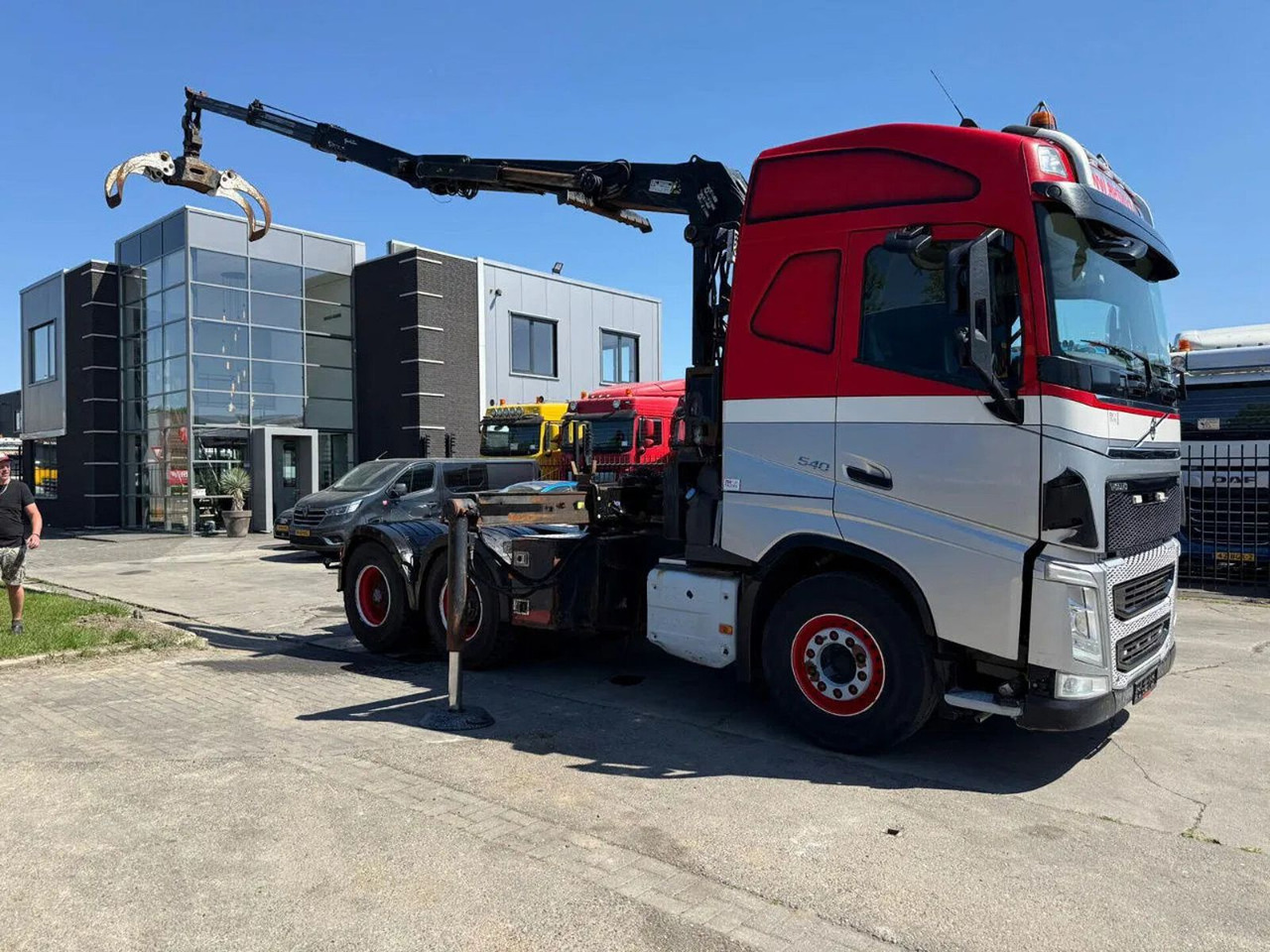 Volvo FH 540 6X4 - EURO 6 + PALFINGER EPSILON S260Z96 - Kraanaga veoauto: pilt 4 Volvo FH 540 6X4 - EURO 6 + PALFINGER EPSILON S260Z96 - Kraanaga veoauto: pilt 4
