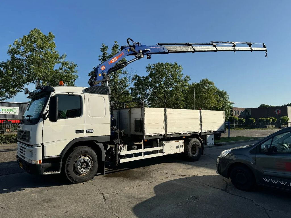 Volvo FM 7.290 4X2 EURO 2 + PM 22SP5 + REMOTE CONTROL - Madelveok/ Platvormveok, Kraanaga veoauto: pilt 1 Volvo FM 7.290 4X2 EURO 2 + PM 22SP5 + REMOTE CONTROL - Madelveok/ Platvormveok, Kraanaga veoauto: pilt 1