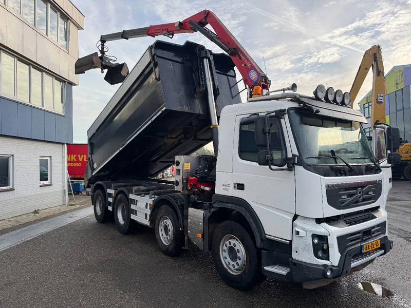 Volvo FMX 420 8X4 HMF 1643Z2 + REMOTE CONTROL + HYVA KIPPER - Kraanaga veoauto: pilt 3 Volvo FMX 420 8X4 HMF 1643Z2 + REMOTE CONTROL + HYVA KIPPER - Kraanaga veoauto: pilt 3