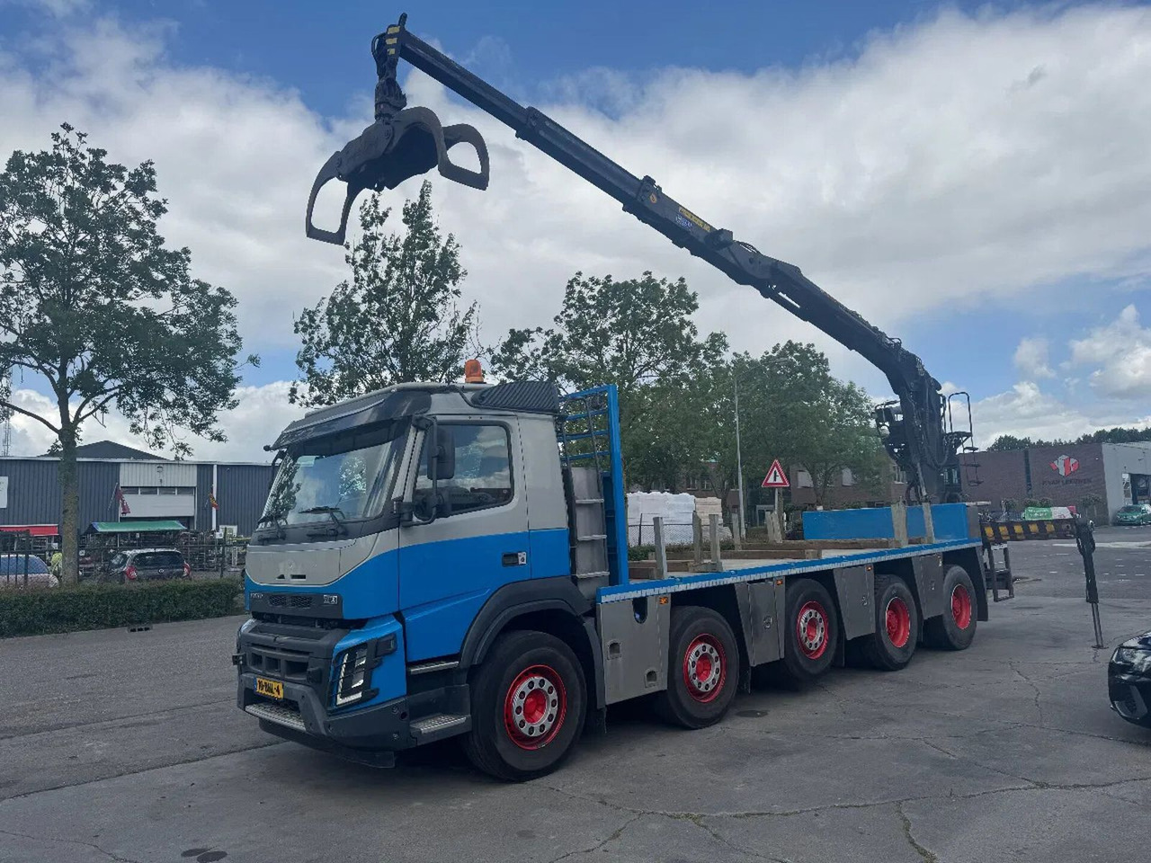 Volvo FMX 460 10X4 HIAB J2640ZT + HULTDINS GRIJPER HUB - Madelveok/ Platvormveok, Kraanaga veoauto: pilt 1 Volvo FMX 460 10X4 HIAB J2640ZT + HULTDINS GRIJPER HUB - Madelveok/ Platvormveok, Kraanaga veoauto: pilt 1