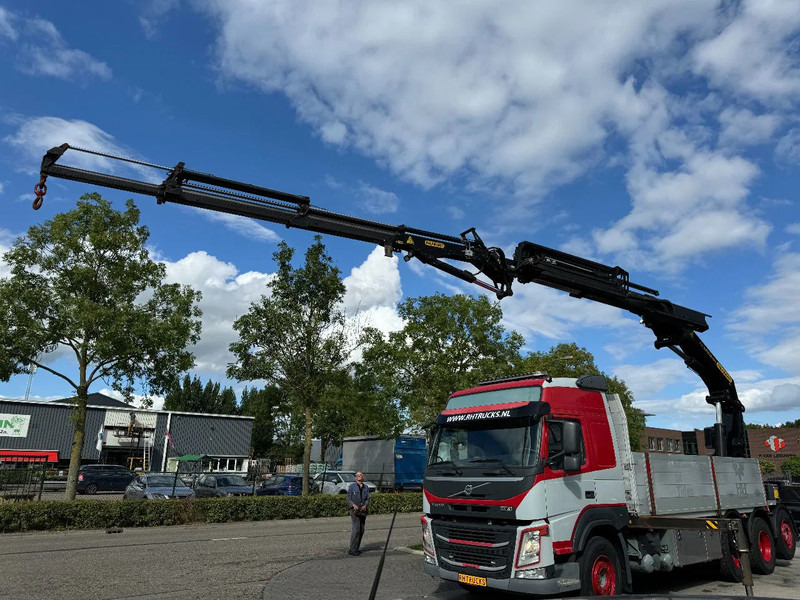 Volvo FMX 460 8X4 PALFINGER PK53002 + FLY JIP AN REMOTE CONTROLE, LAST AXEL STEERING - Kraanaga veoauto: pilt 1 Volvo FMX 460 8X4 PALFINGER PK53002 + FLY JIP AN REMOTE CONTROLE, LAST AXEL STEERING - Kraanaga veoauto: pilt 1