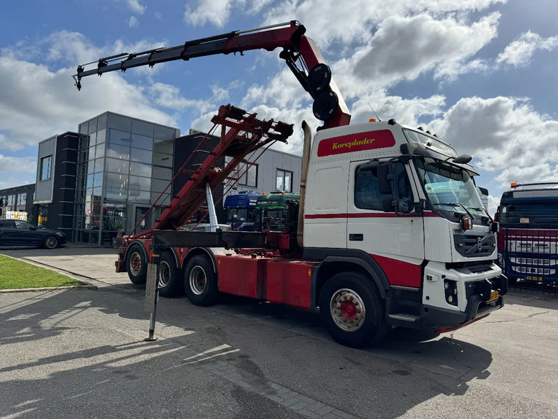 Volvo FMX 500 8X4 - EURO 5 + HMF 2420-K5 + REMOTE + CABLELIFT TIPPER - Veoauto - kaablisüsteem, Kraanaga veoauto: pilt 2 Volvo FMX 500 8X4 - EURO 5 + HMF 2420-K5 + REMOTE + CABLELIFT TIPPER - Veoauto - kaablisüsteem, Kraanaga veoauto: pilt 2