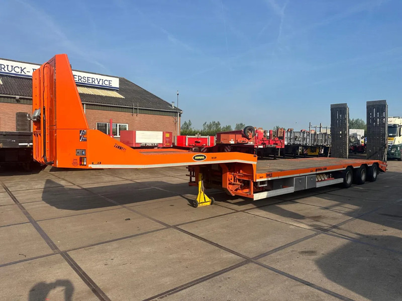 Zanner STL 45, 2 AXLE FORCED STEERING,LIFTING DECK, REMOTE CONTROL, WINCH, DUBBLE HYDRAULIC RAMPS - Madal platvormpoolhaagis: pilt 1 Zanner STL 45, 2 AXLE FORCED STEERING,LIFTING DECK, REMOTE CONTROL, WINCH, DUBBLE HYDRAULIC RAMPS - Madal platvormpoolhaagis: pilt 1