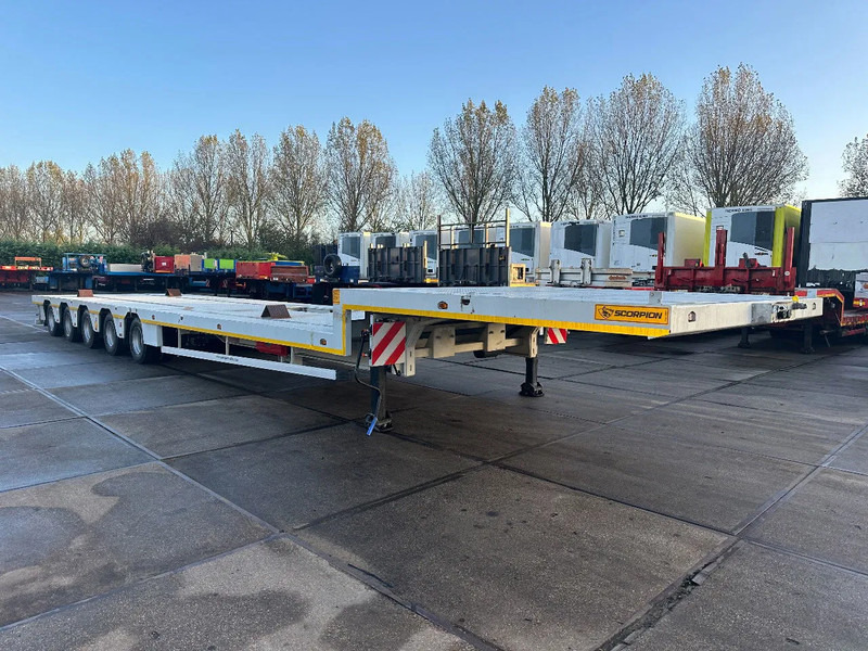 Scorpion NEW 5 AXLE 78 TON - Madal platvormpoolhaagis: pilt 2 Scorpion NEW 5 AXLE 78 TON - Madal platvormpoolhaagis: pilt 2