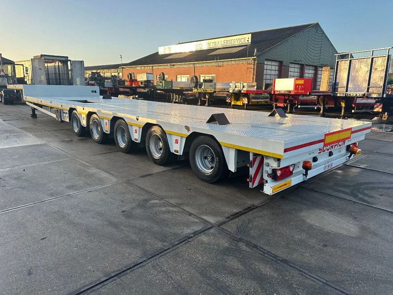 Scorpion NEW 5 AXLE 78 TON - Madal platvormpoolhaagis: pilt 4 Scorpion NEW 5 AXLE 78 TON - Madal platvormpoolhaagis: pilt 4