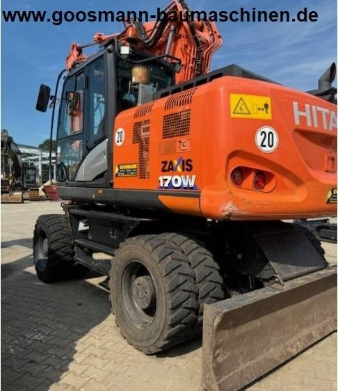 Hitachi ZX 170 W-6 - Ratastel ekskavaator: pilt 2 Hitachi ZX 170 W-6 - Ratastel ekskavaator: pilt 2
