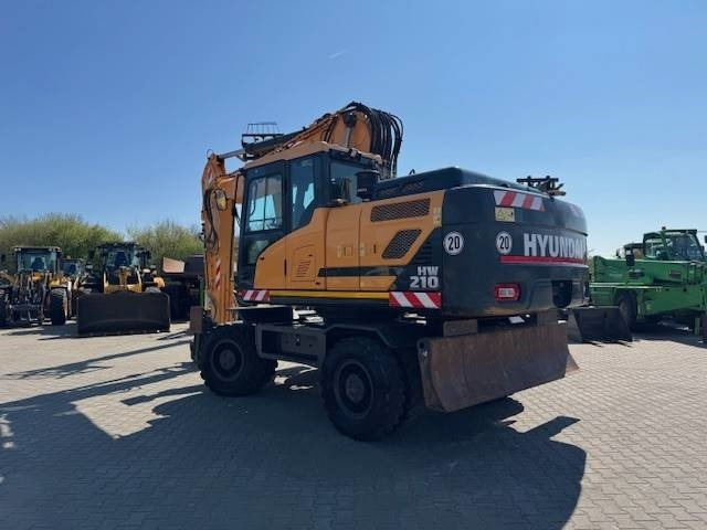 Hyundai HW 210 - Ratastel ekskavaator: pilt 1 Hyundai HW 210 - Ratastel ekskavaator: pilt 1