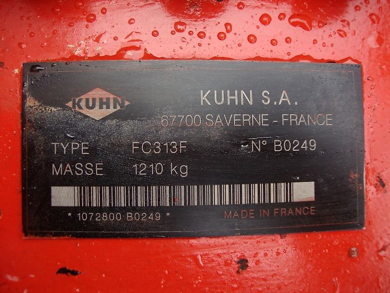 Kuhn FC 313 F - Niiduk: pilt 5 Kuhn FC 313 F - Niiduk: pilt 5