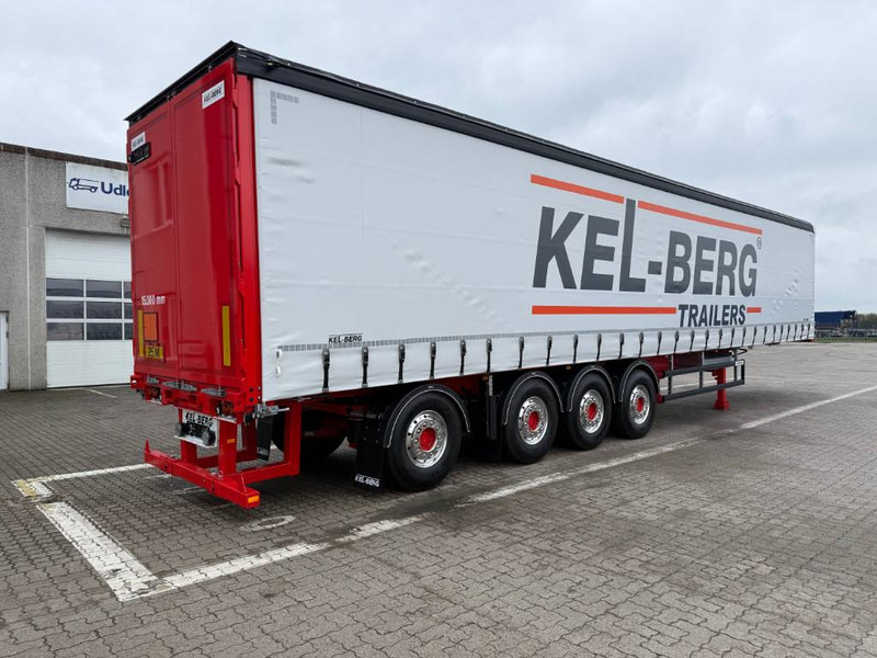 KEL-BERG 4-axle Curtainsider/Planenauflieger/Gardintrailer - Tentpoolhaagis: pilt 3 KEL-BERG 4-axle Curtainsider/Planenauflieger/Gardintrailer - Tentpoolhaagis: pilt 3