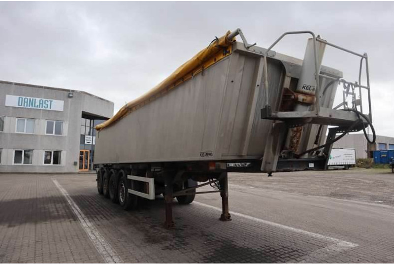 KEL-BERG 4-axle Tipper/Kipper/Tiptrailer 37 m³ - Kallur-poolhaagis: pilt 2 KEL-BERG 4-axle Tipper/Kipper/Tiptrailer 37 m³ - Kallur-poolhaagis: pilt 2