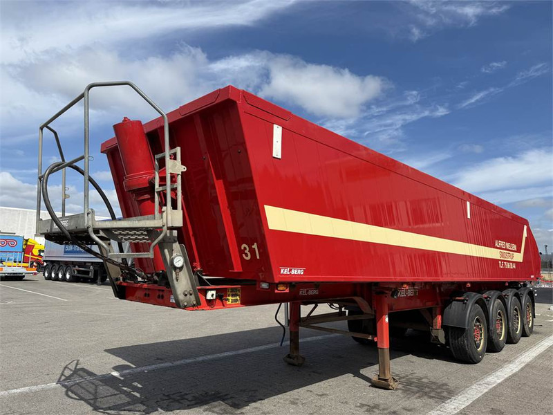 KEL-BERG Tipper/Kipper/Tiptrailer 37m3 - Kallur-poolhaagis: pilt 1 KEL-BERG Tipper/Kipper/Tiptrailer 37m3 - Kallur-poolhaagis: pilt 1