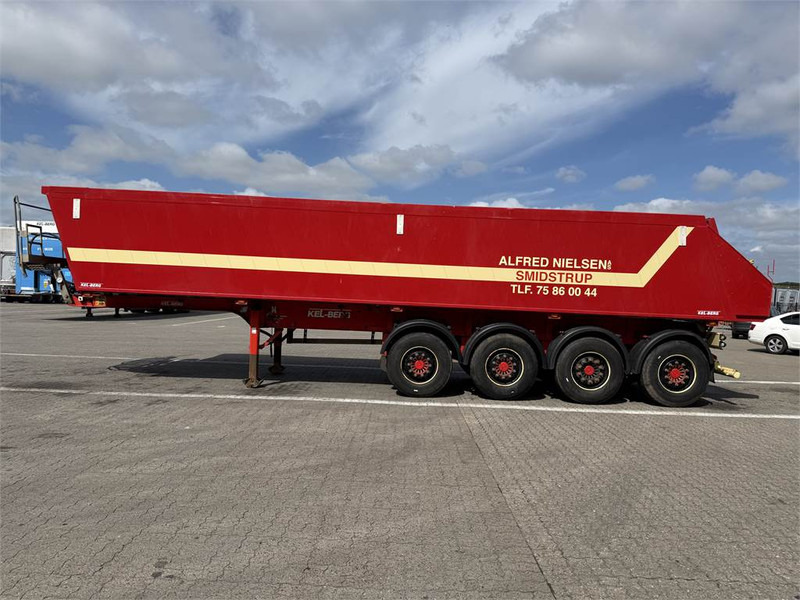 Kallur-poolhaagis KEL-BERG Tipper/Kipper/Tiptrailer 37m3: pilt 8