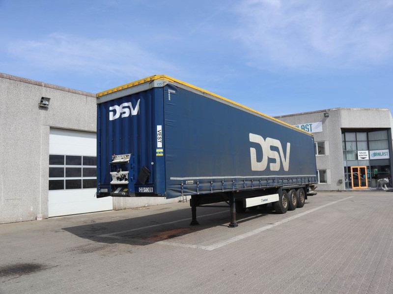 Krone 3 axle curtainside trailer - Tentpoolhaagis: pilt 1 Krone 3 axle curtainside trailer - Tentpoolhaagis: pilt 1