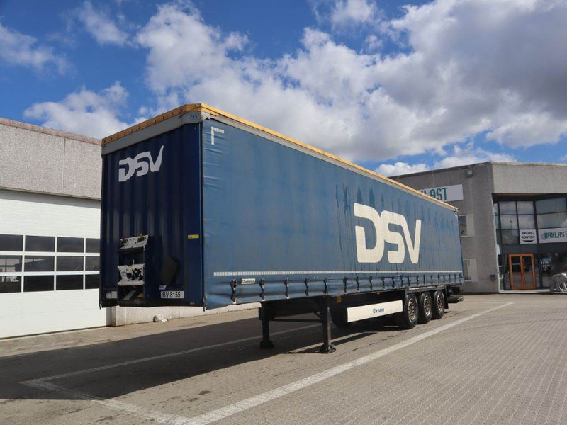 Krone 3 axle curtainside trailer - Tentpoolhaagis: pilt 1 Krone 3 axle curtainside trailer - Tentpoolhaagis: pilt 1